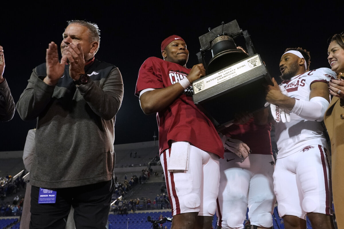 Kansas rallies, but Arkansas wins Liberty Bowl 5553 in 3OTs Metro US