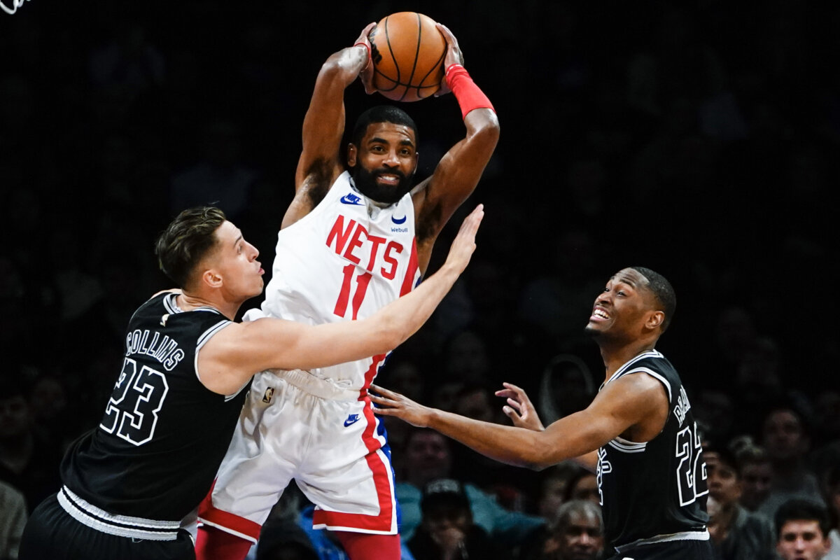 Irving, Nets roll past Spurs 139103 for 12th straight win Metro US