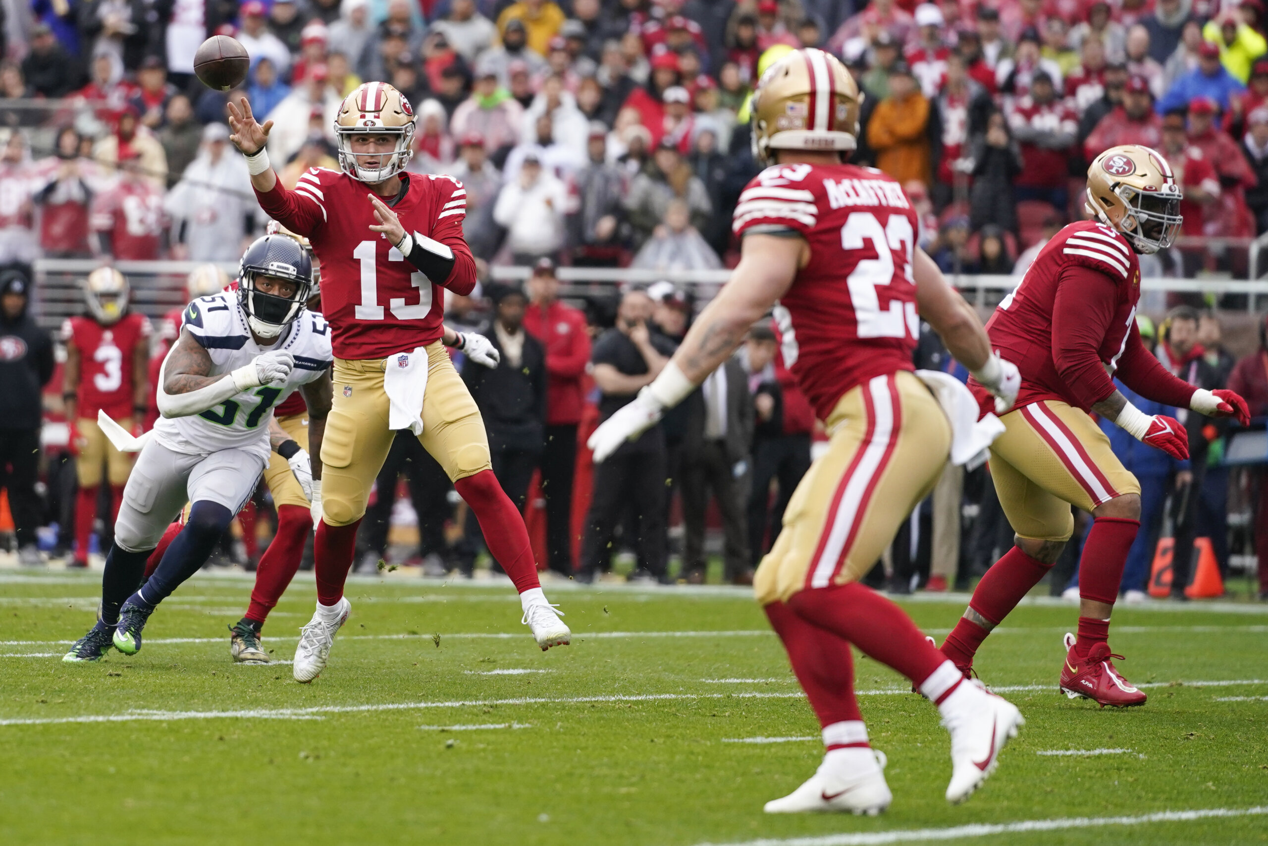 Purdy leads San Francisco to NFL win over NY Giants