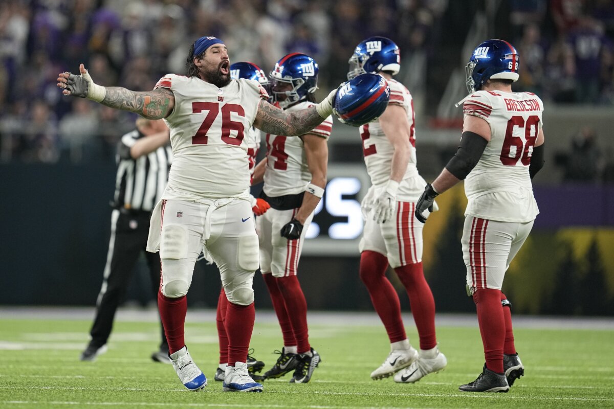 Giants outlast Vikings 3124 for 1st playoff win in 11 years Metro US