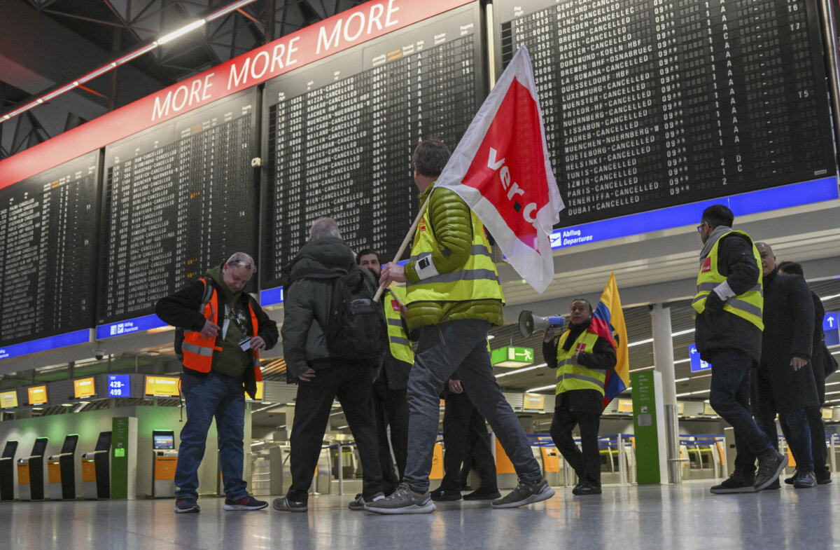 Thousands of flights canceled as German airport staff strike Metro US
