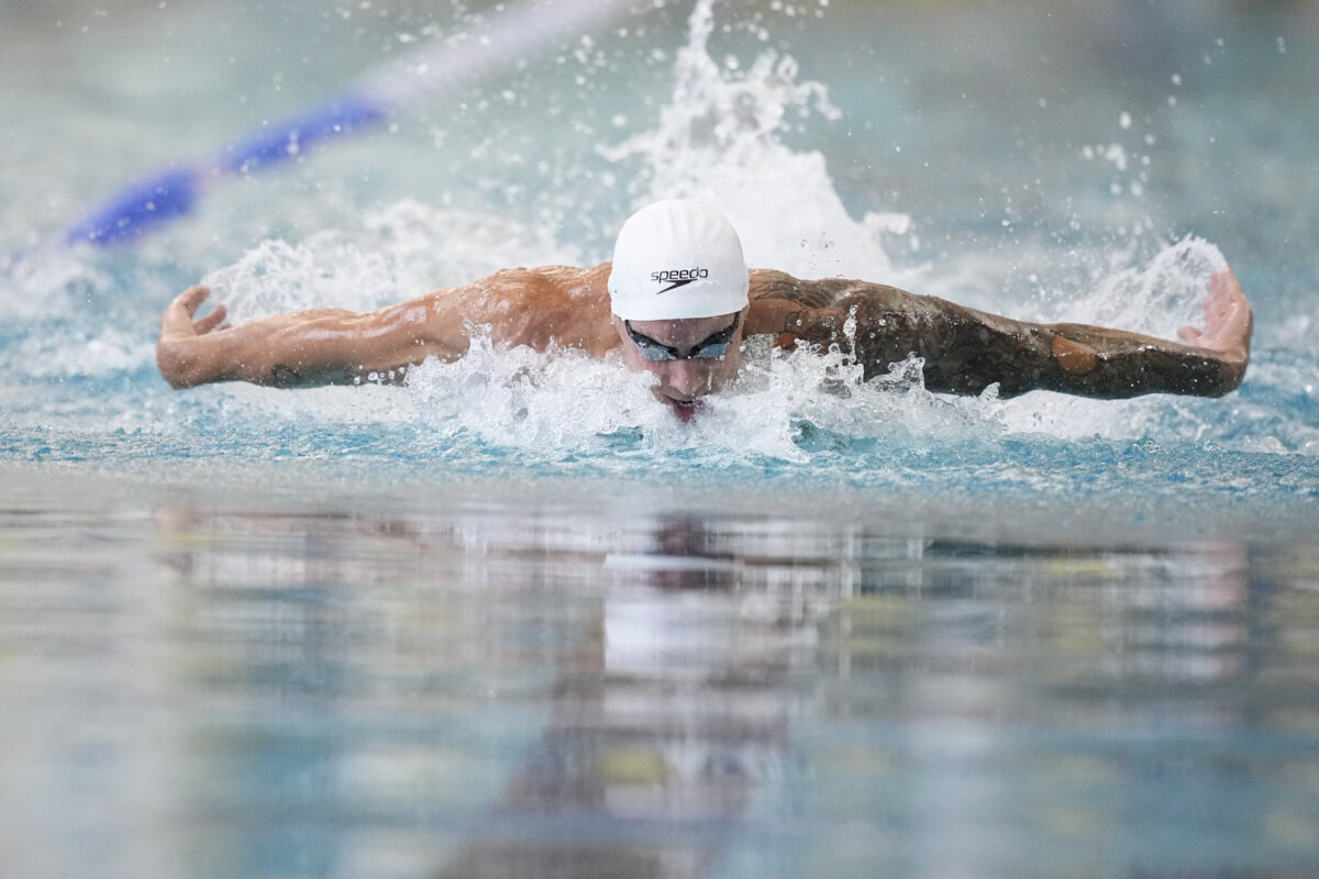 Olympic star Caeleb Dressel returns to pool in Atlanta, first meet in ...