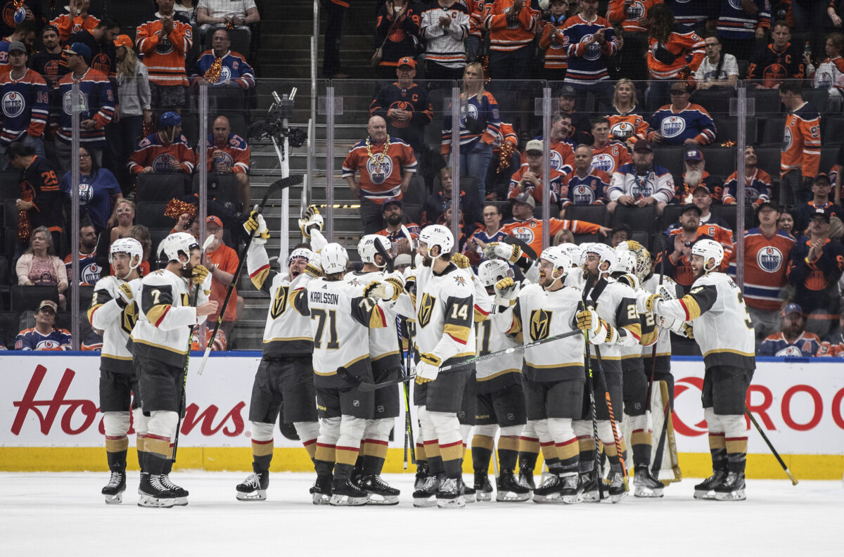 Jonathan Marchessault Scores 3 To Lead Golden Knights Past Oilers 5-2 ...