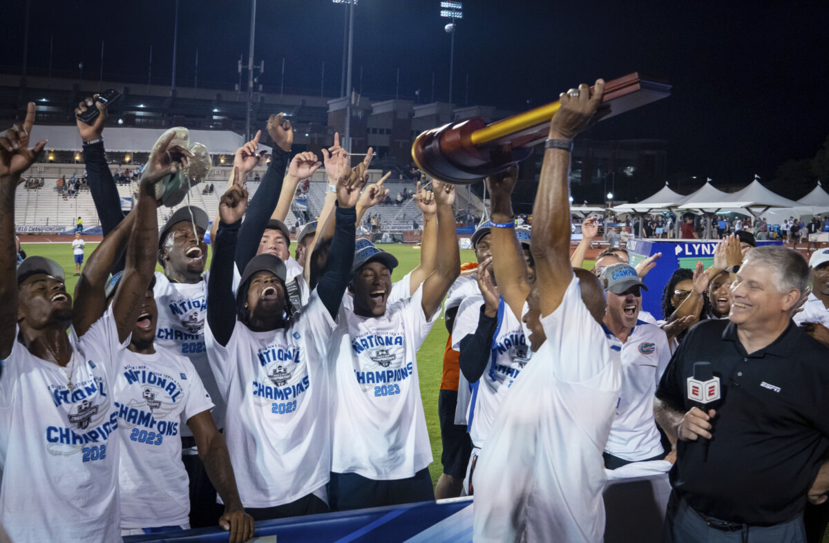 Florida wins closing relay for second straight NCAA men’s track and