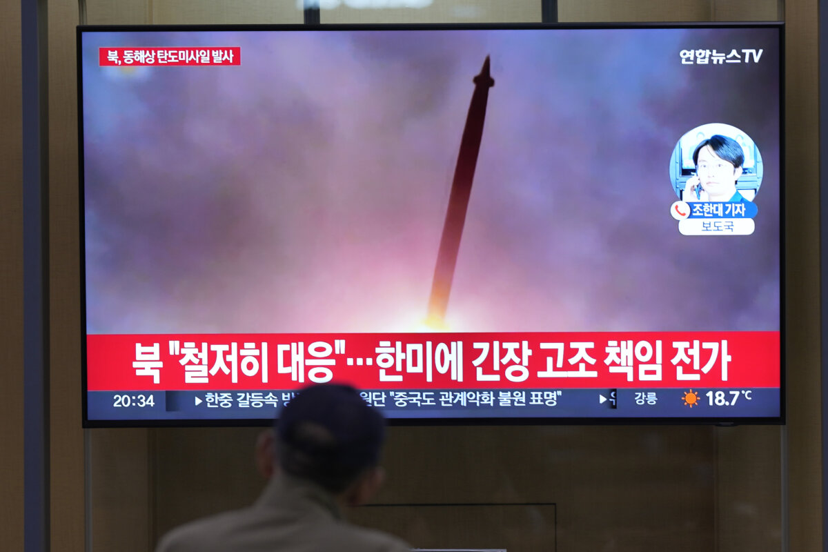 North Korea Launches 2 Ballistic Missiles Toward Sea In Protest Of US ...