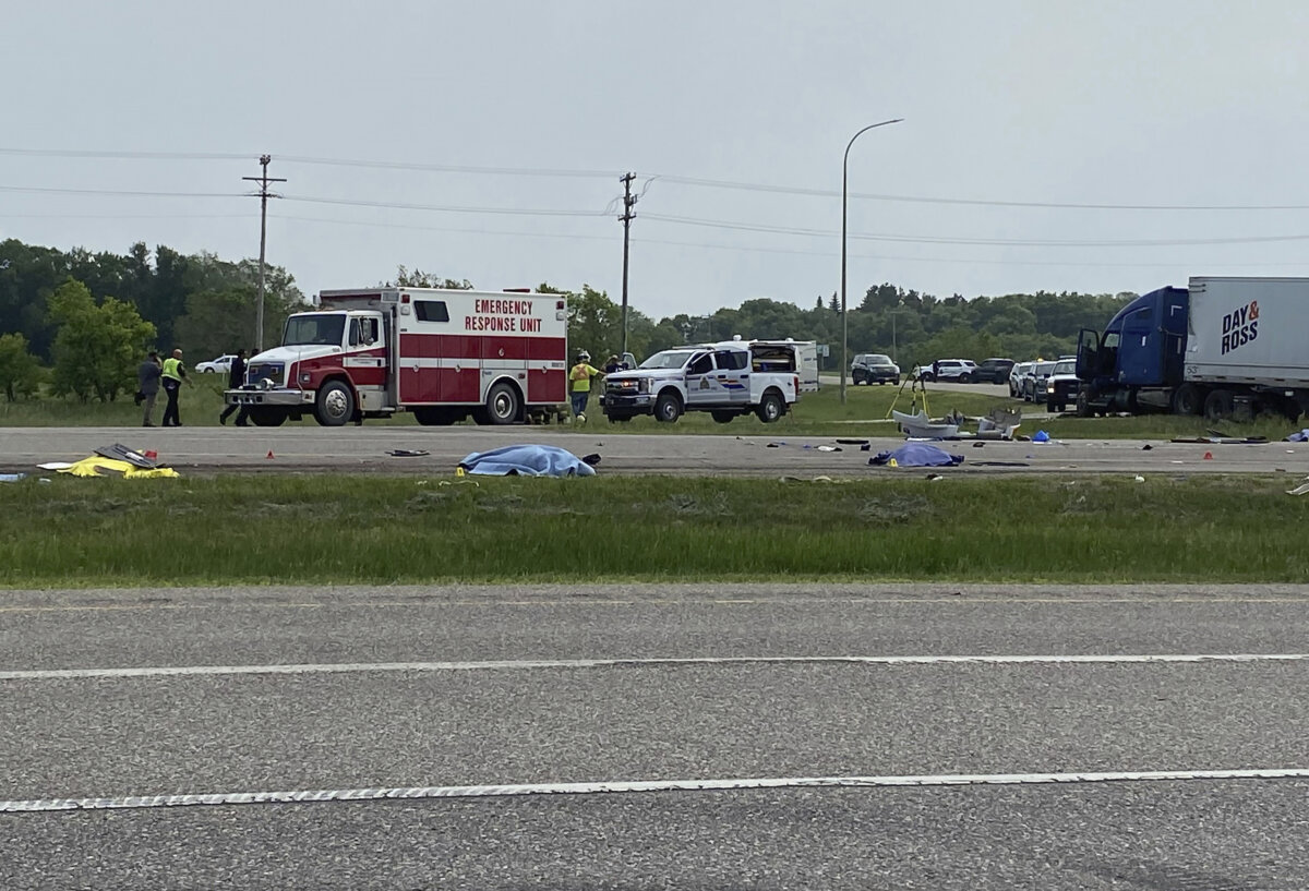 Bus Full Of Seniors Heading To A Casino In Canada Collides With Truck ...