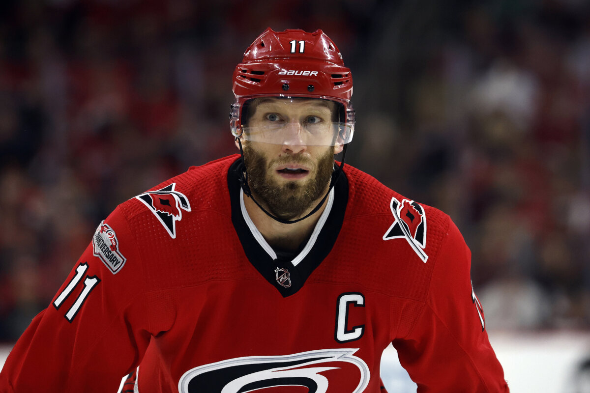 Hurricanes re-sign captain Jordan Staal to a 4-year contract worth $11. ...