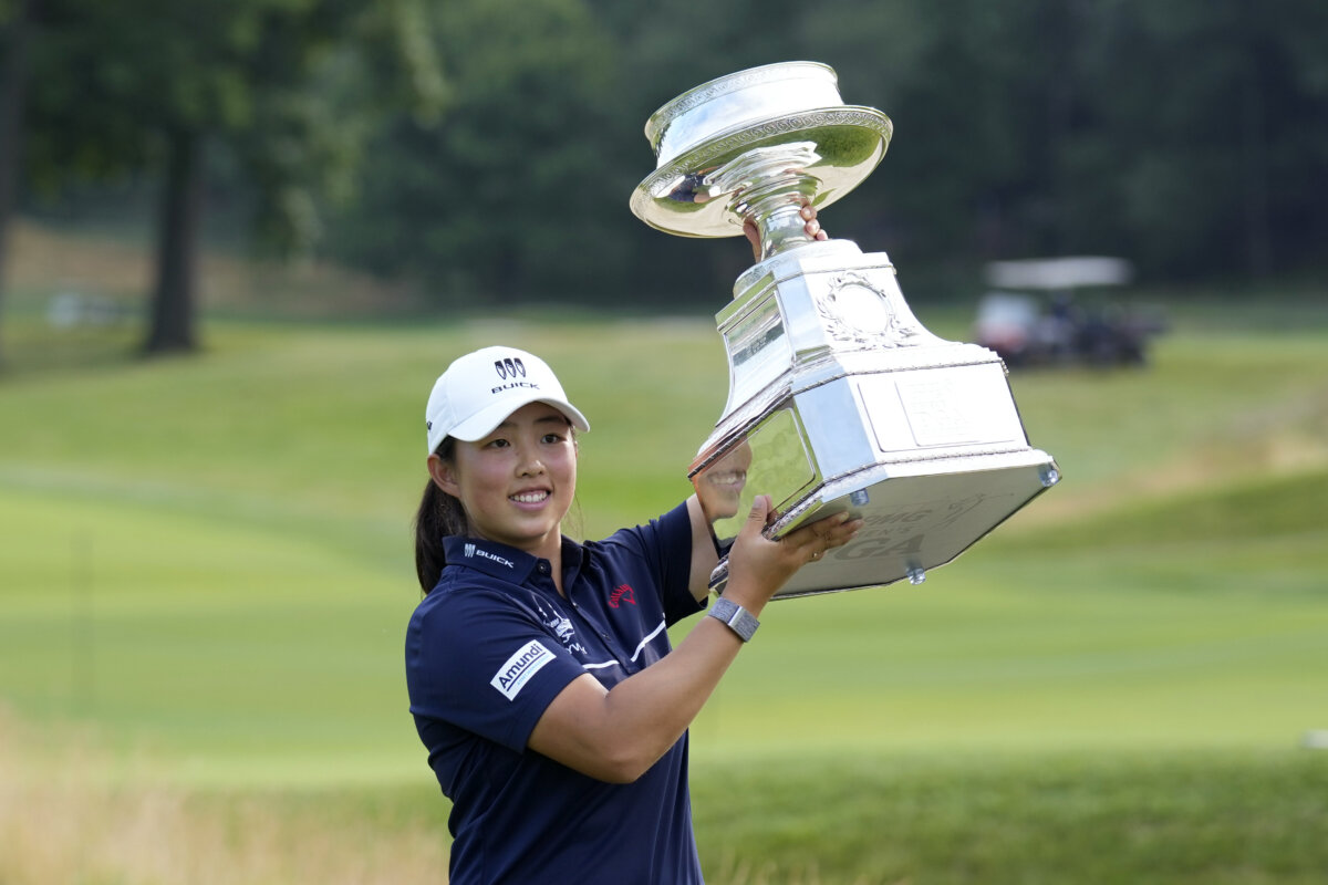 Ruoning Yin wins Women’s PGA Championship, 2nd woman from China