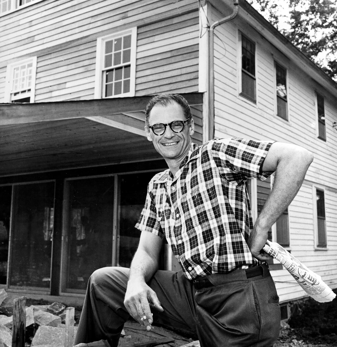 playwright-arthur-miller-s-old-studio-is-in-a-connecticut-parking-lot