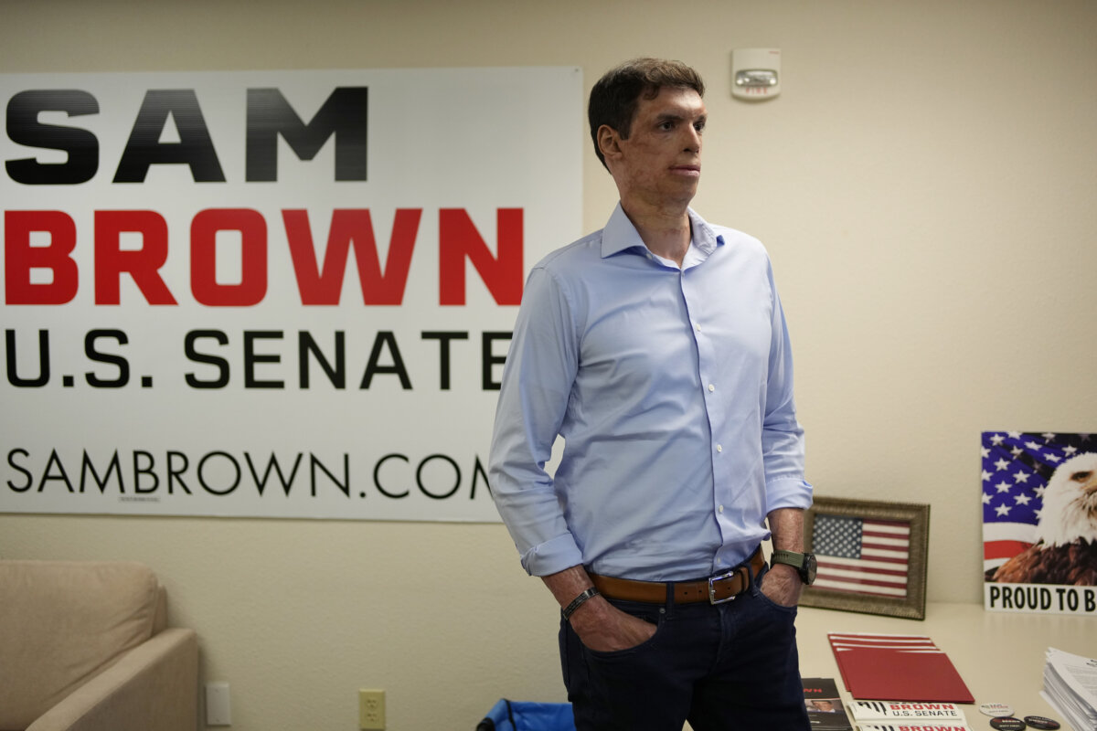 Retired Army Capt. Sam Brown mounts 2nd bid for US Senate in Nevada