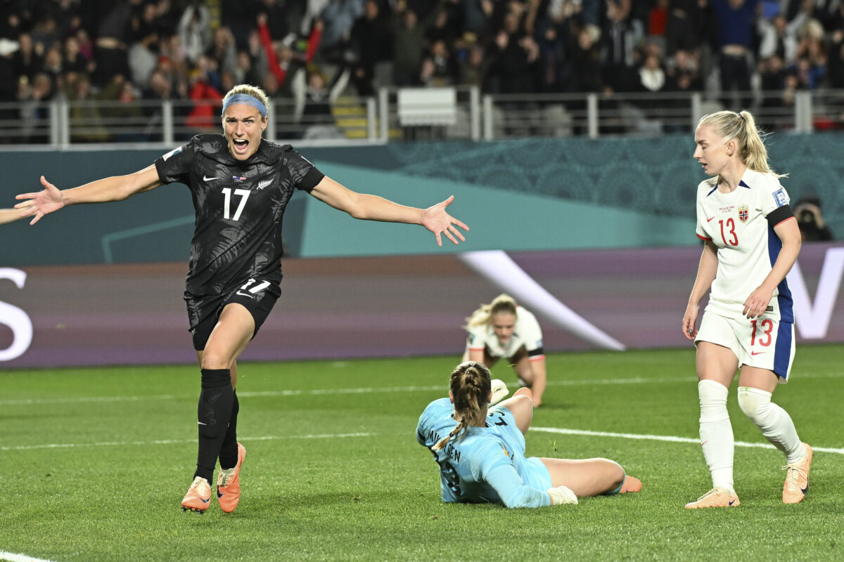 New Zealand opens Women’s World Cup with a 10 upset over Norway on