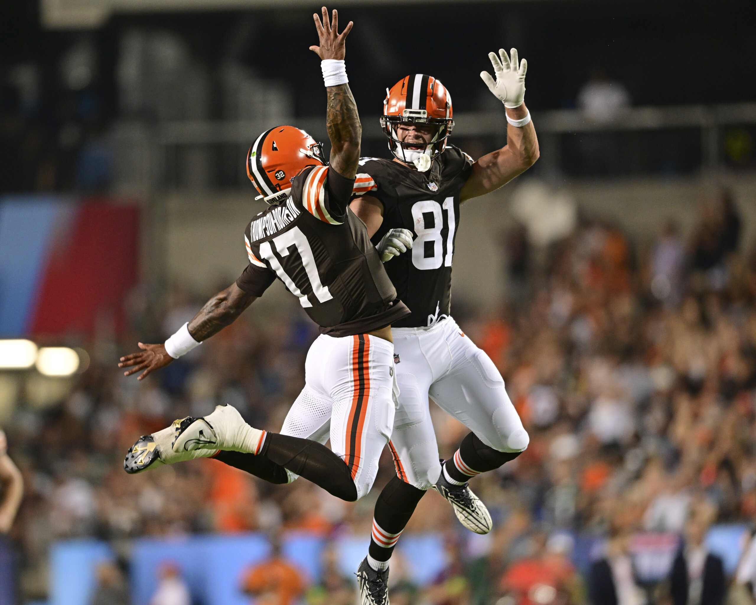 Browns defeat Jets in Hall of Fame Game behind Dorian Thompson