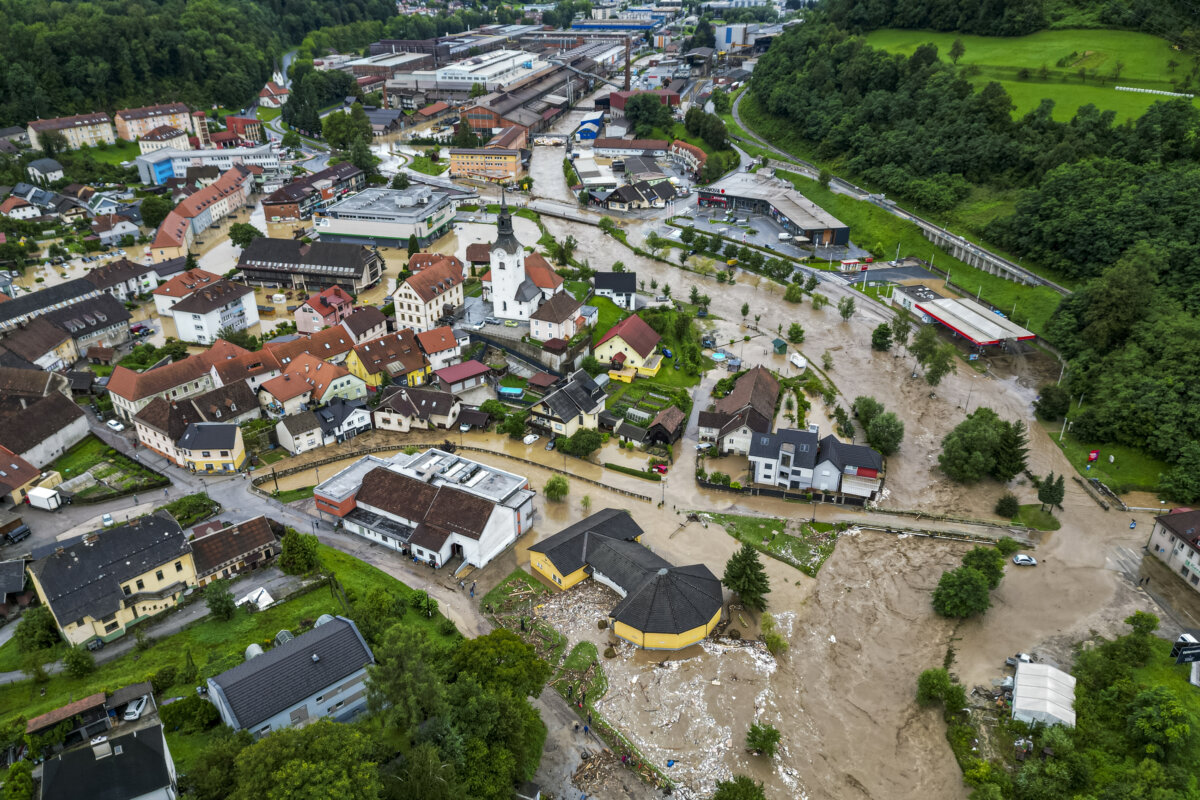 Slovenia has suffered its worstever floods. Damage could top 500 million euros, its leader says