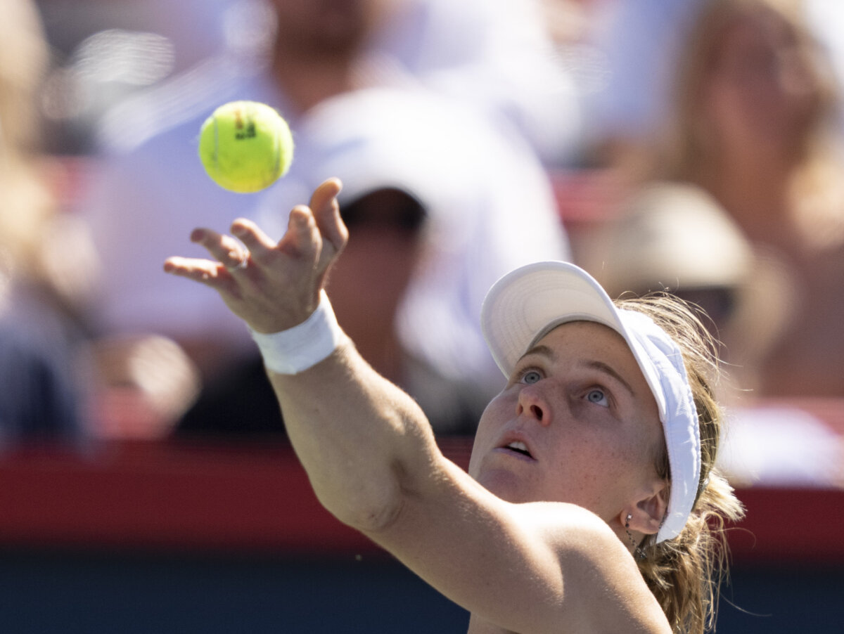 Samsonova beats Rybakina to reach Montreal final; will play two matches