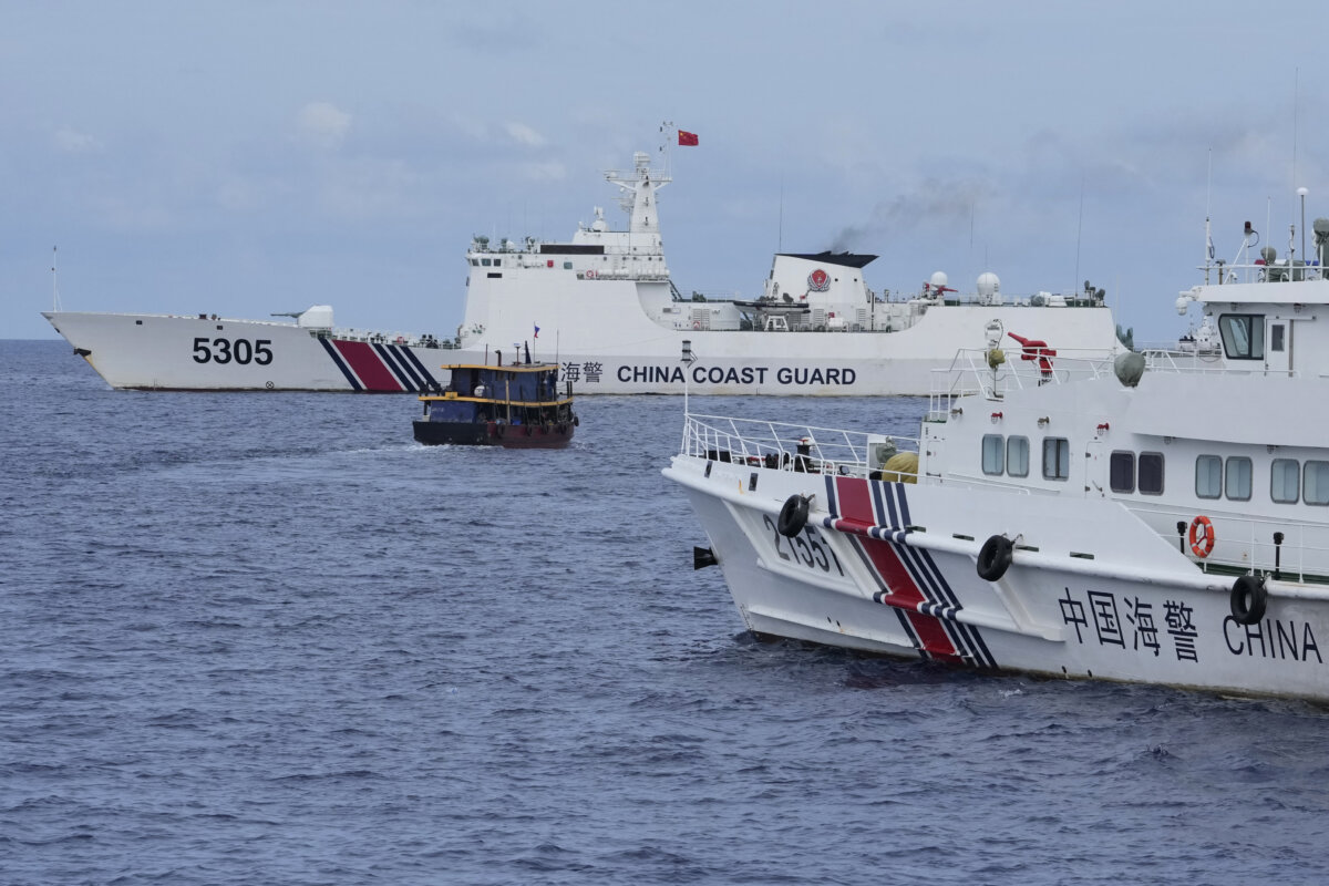 Philippine Supply Boats Breach A Chinese Coast Guard Blockade In The ...