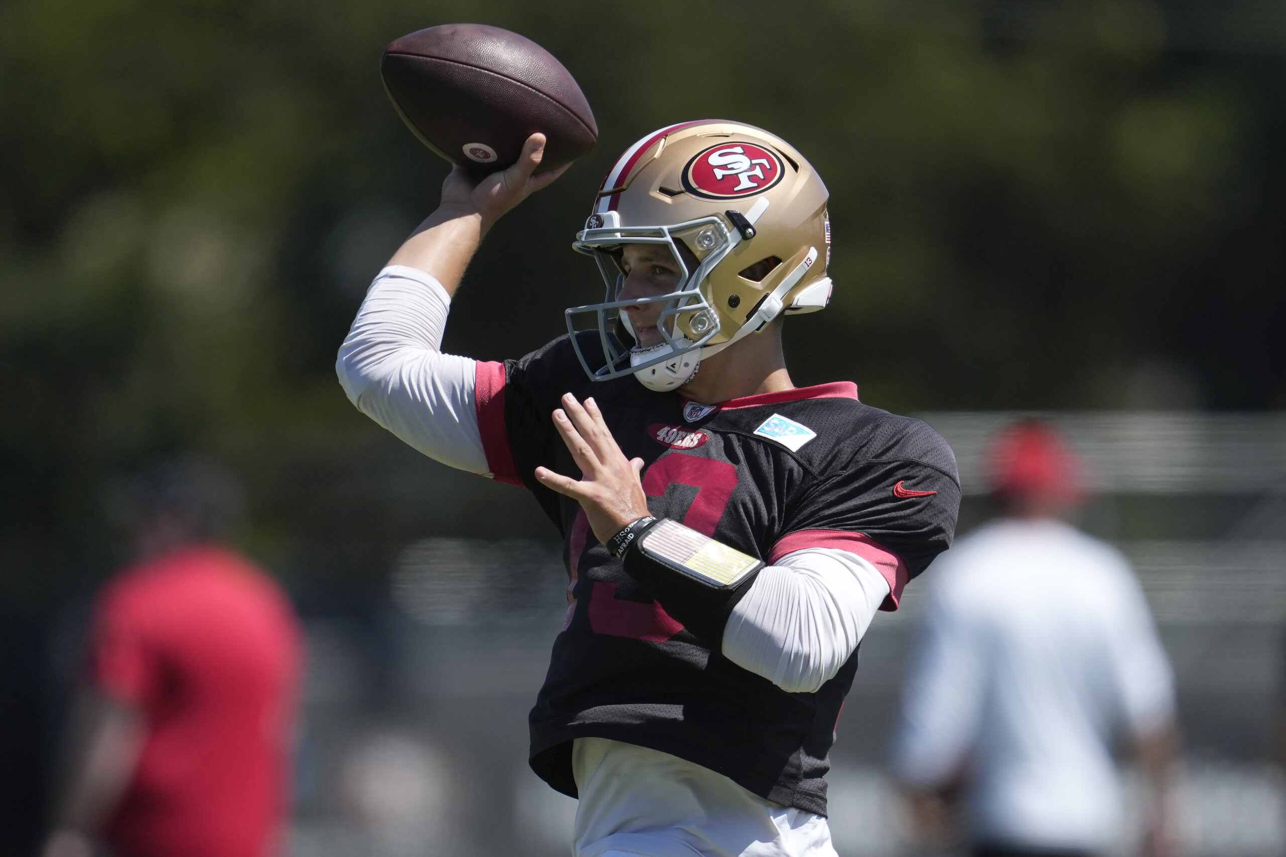 49ers' Brock Purdy cleared 'without restriction' for training camp, says  'arm feels great' after surgery 