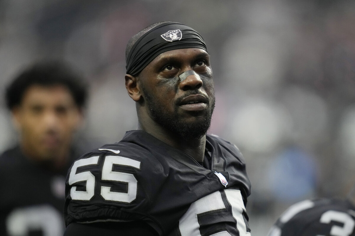 Raiders release Chandler Jones, ending tumultuous month with team