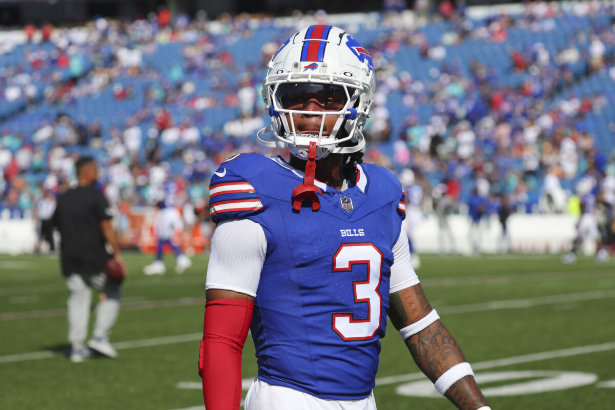 Bills safety Damar Hamlin returns to action in first regular