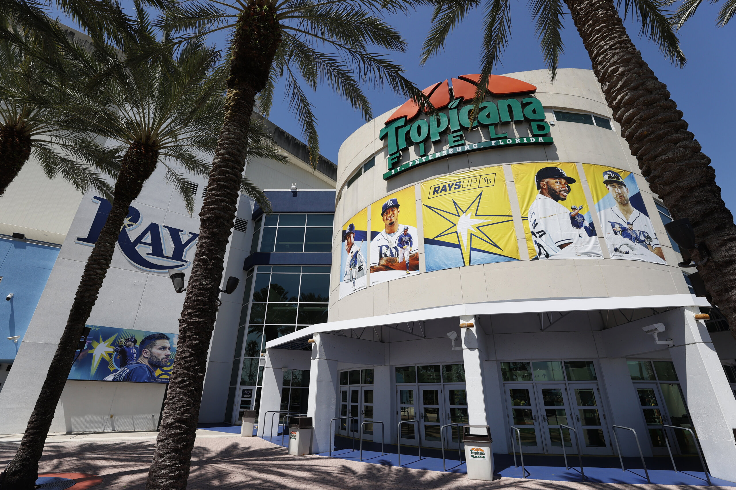 St. Petersburg, Florida, USA. June 26, 2022: Tampa Bay Rays