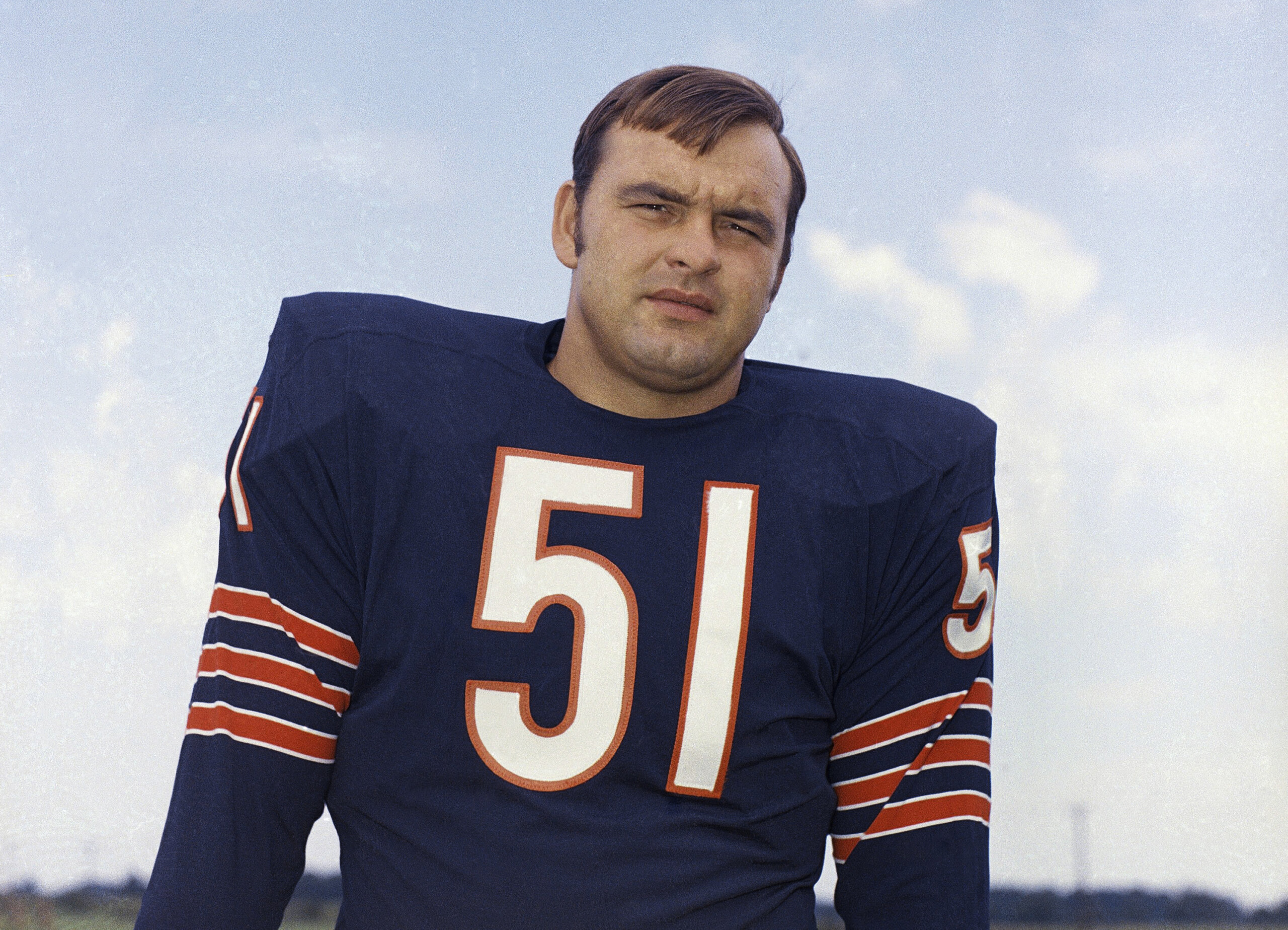 Chicago Bears Dick Butkus, 1970 Nfl Football Preview Issue Sports  Illustrated Cover by Sports Illustrated