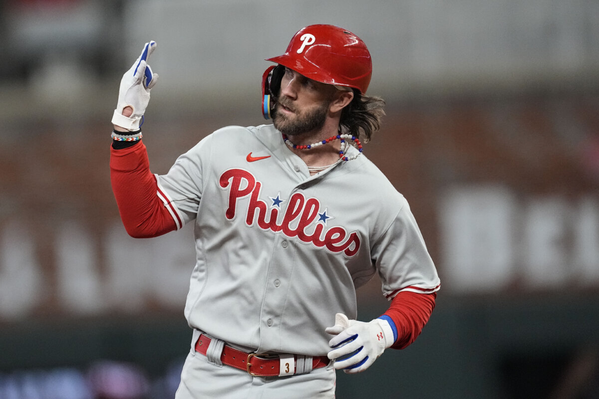 Bryce Harper strengthens MVP case with monster game as Phillies