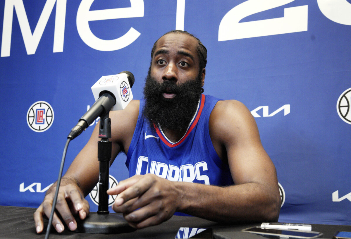 James Harden determined to fit in on Clippers’ loaded roster after ...