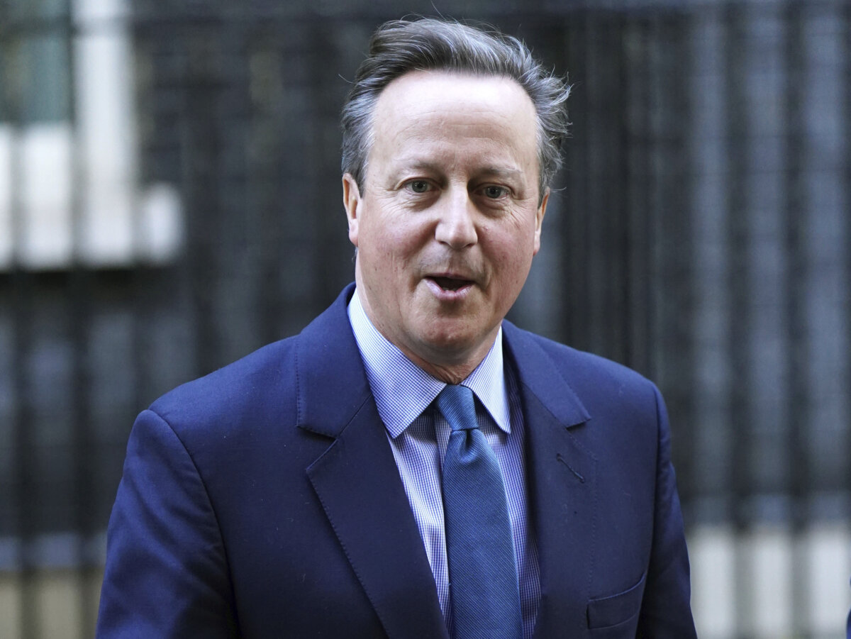 Ex Leader David Cameron Makes Shock Return To Uk Government As Sunak Rolls The Dice With A 