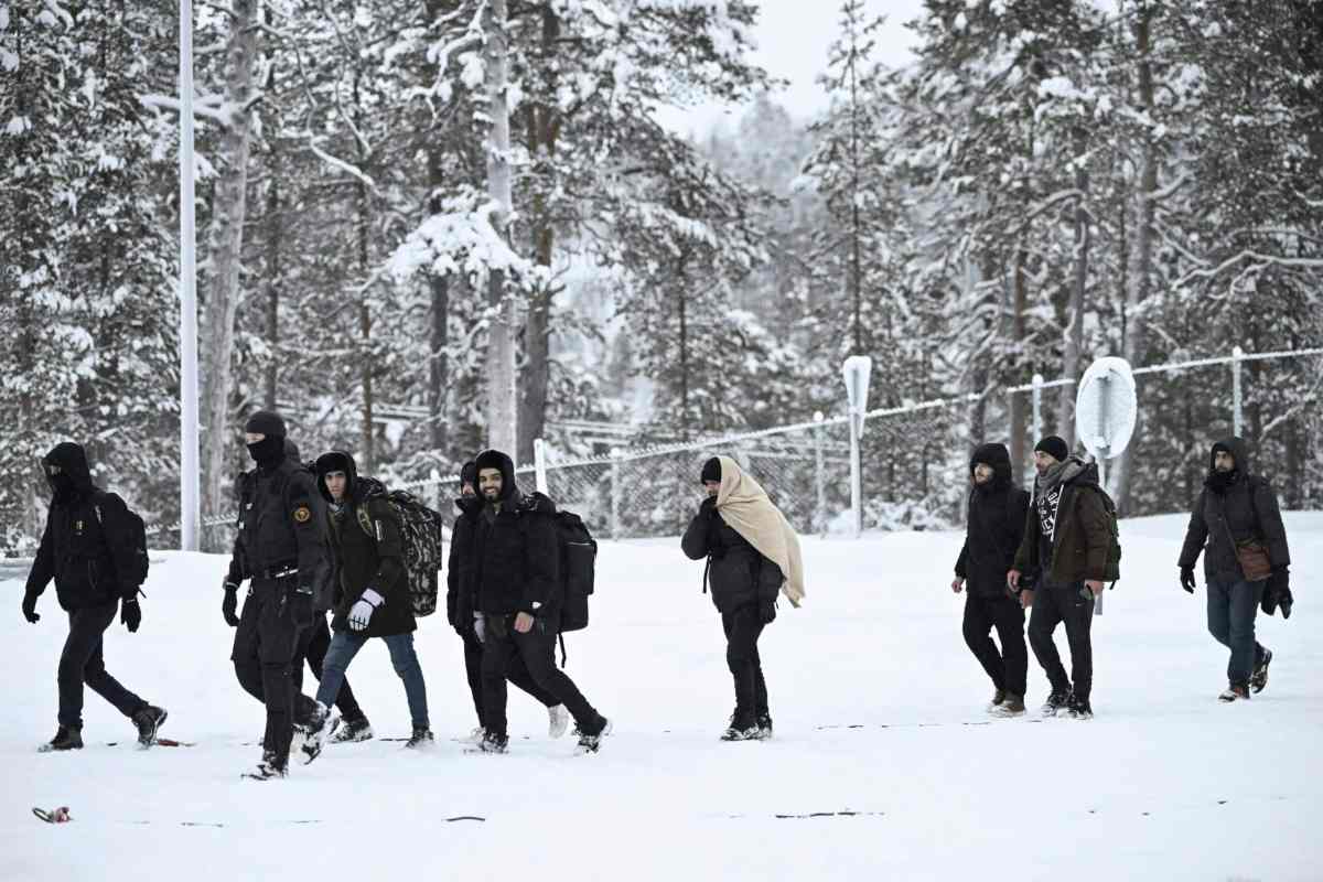 Migration Finland Russia Border