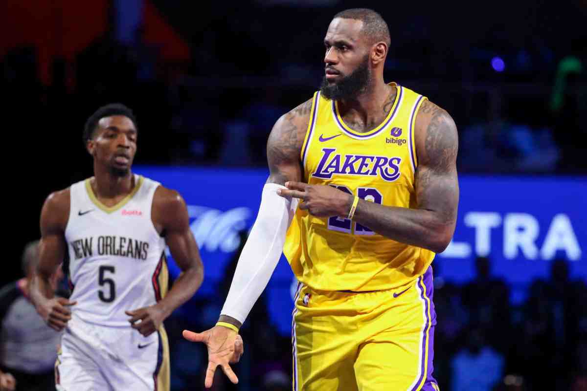 Pelicans Lakers Basketball