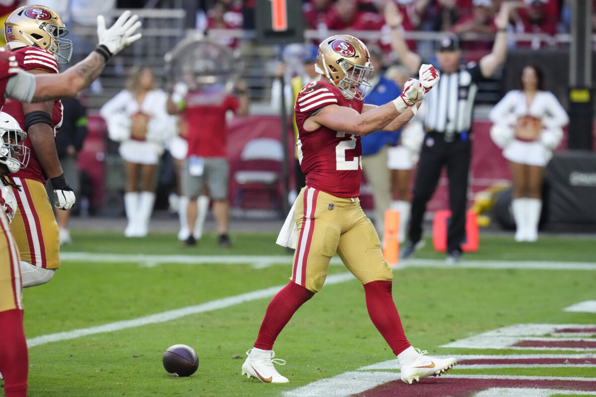 McCaffrey Scores 3 TDs And 49ers Clinch NFC West With 45-29 Rout Of ...