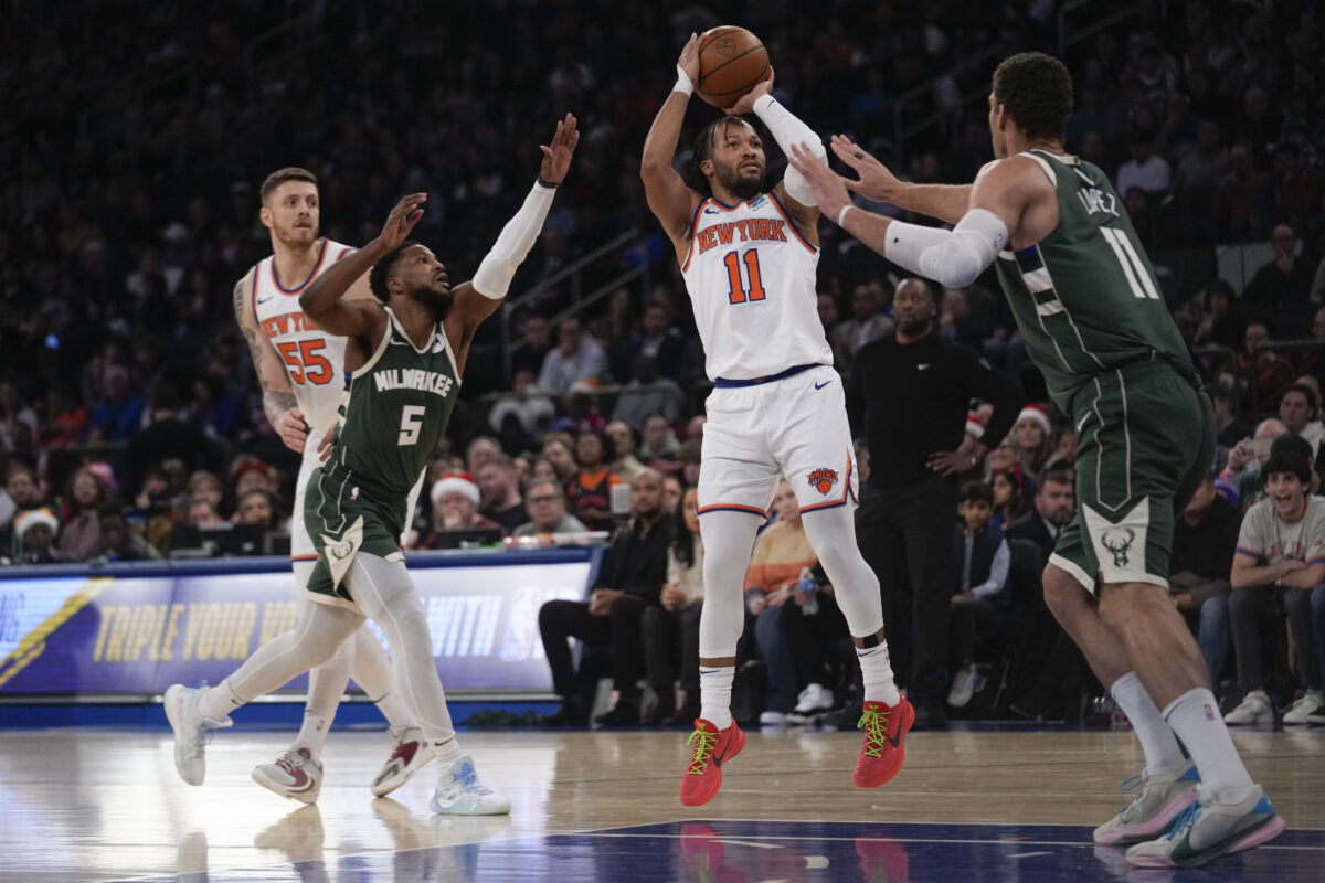 Brunson Scores 38, Knicks Snap Bucks’ Seven-game Winning Streak With ...