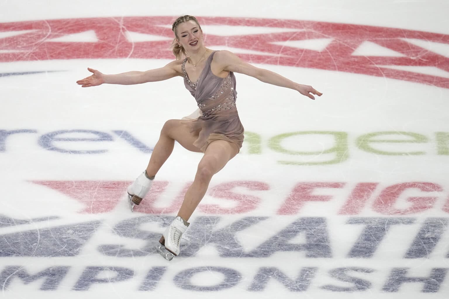 Figure Skating National Championships 2024 Ryann Claudine