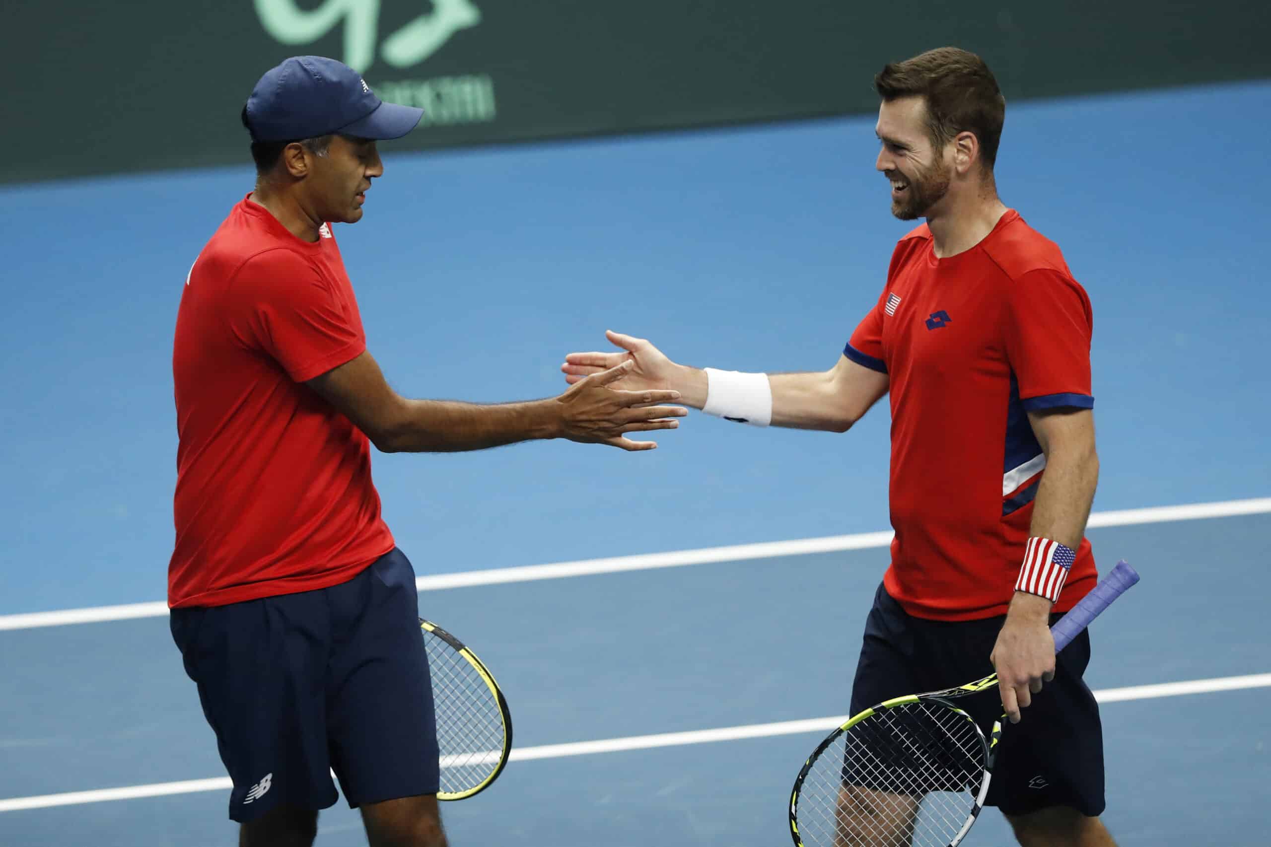 Rajeev Ram and Austin Krajicek win in doubles to lead the US past