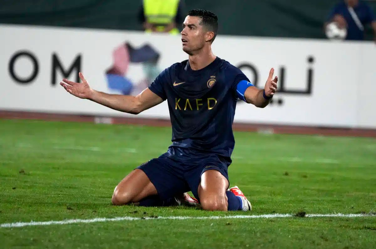 Furor erupts over Ronaldo’s apparent obscene taunt in Saudi league