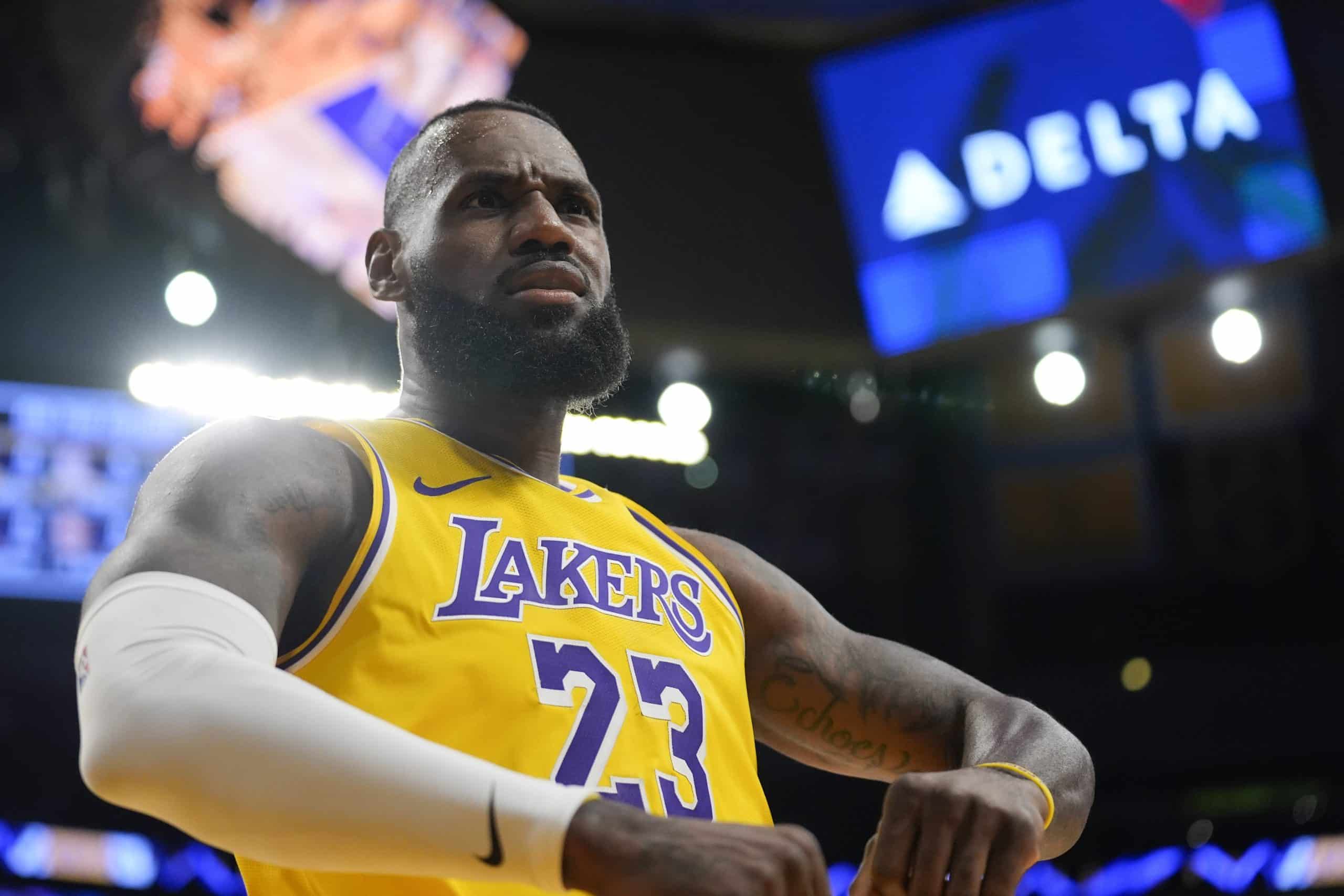 LeBron James sits out Lakers’ showdown with Milwaukee Bucks due to his