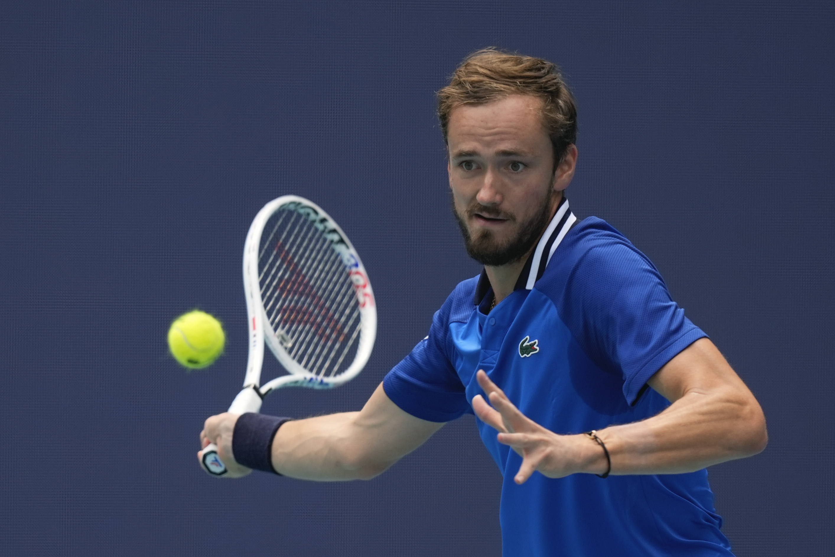 Defending Miami champ Medvedev wins 350th career match to reach