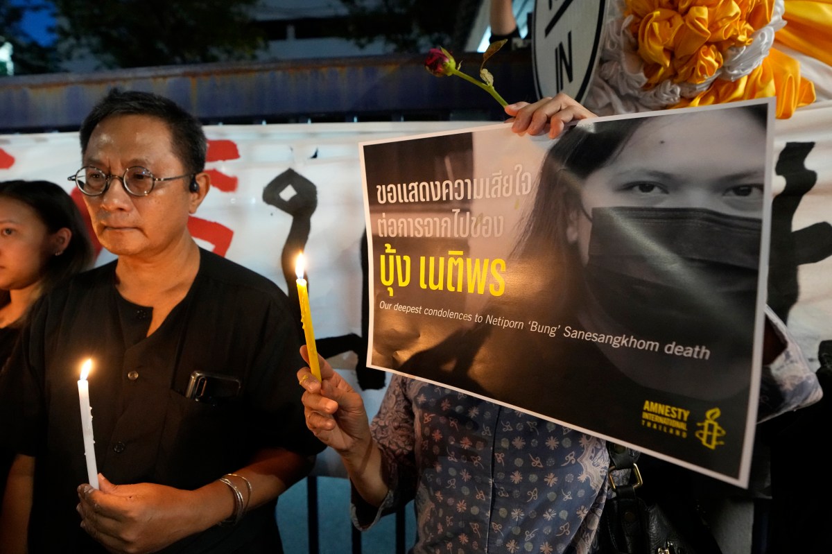 Thailand Hunger Striker