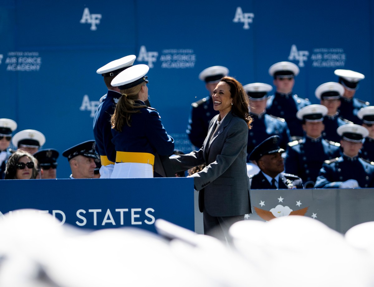 APTOPIX Vice President Air Force Graduation