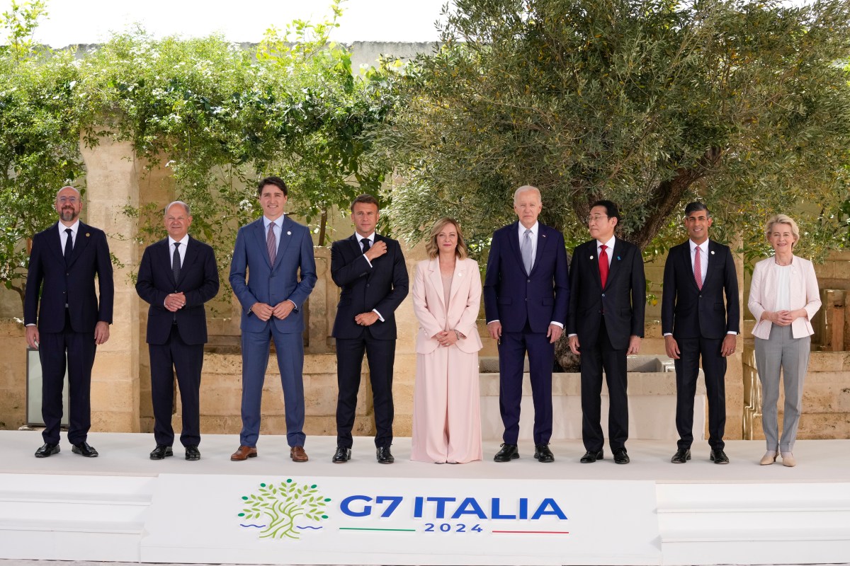 G7 summit opens with deal to use Russian assets for Ukraine as Italy