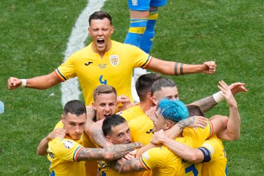APTOPIX Euro 2024 Soccer Romania Ukraine