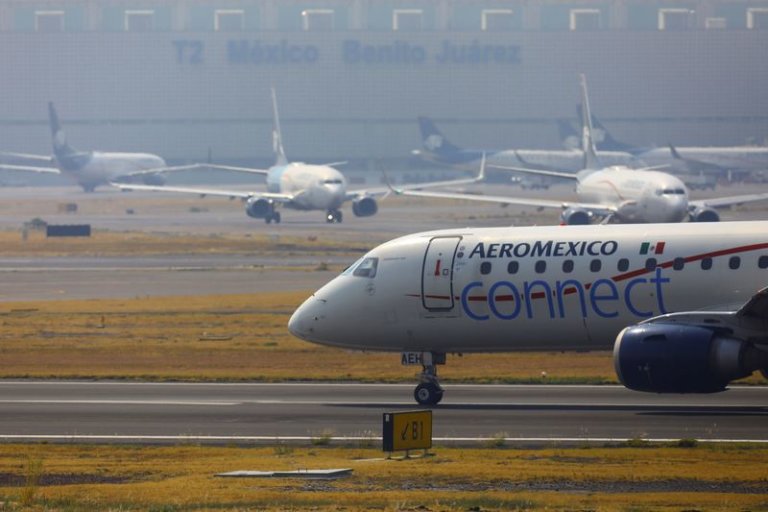aeromexico international transfer time mexico city airport