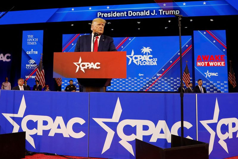 Trump wins CPAC conservative meeting’s 2024 presidential straw poll