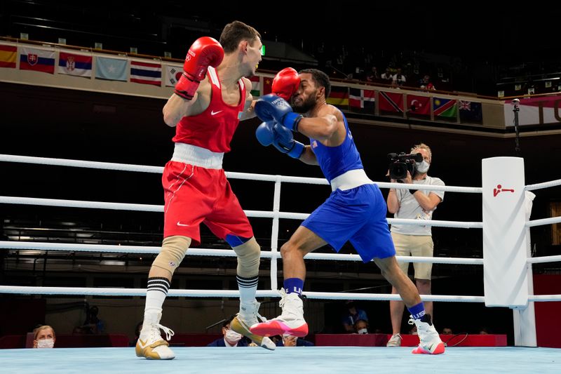 OlympicsBoxingFor Team USA, spectatorless arena is like fighting at